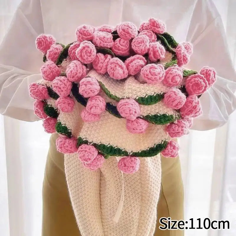 Rose Bouquet Crochet Blanket™