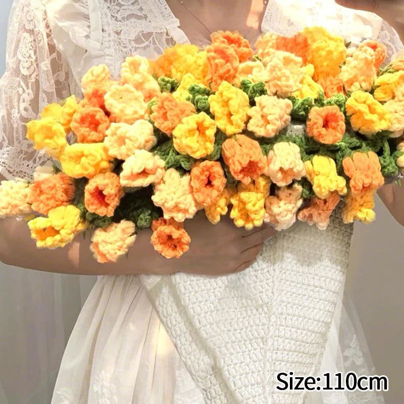 Rose Bouquet Crochet Blanket™