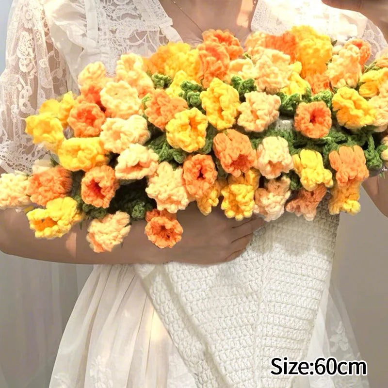 Rose Bouquet Crochet Blanket™