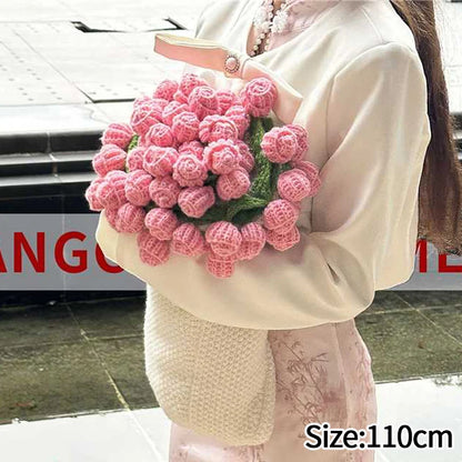 Rose Bouquet Crochet Blanket™