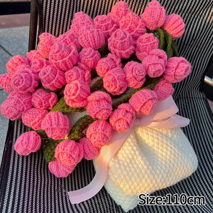 Rose Bouquet Crochet Blanket™