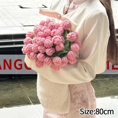 Rose Bouquet Crochet Blanket™